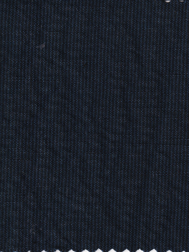 tissu seersucker de coton bleu midi