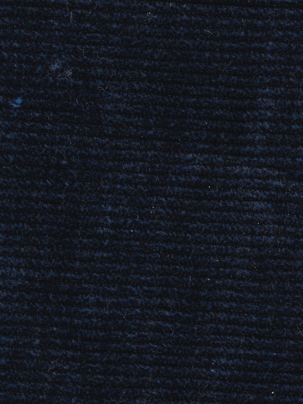 tissu velours de coton fines côtes bleu