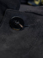 black microcashmere Corrib safari jacket