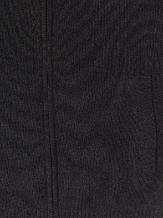 hollington-mode-homme-menswear-cardigan-zippe-lambswool-noir