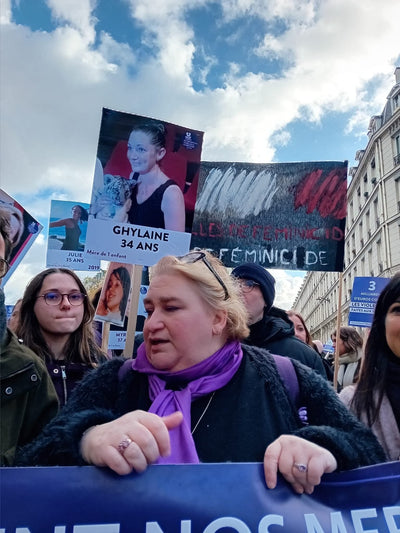 Sandrine Bouchait, présidente de l'Union Nationale de Familles de Féminicides UNFF