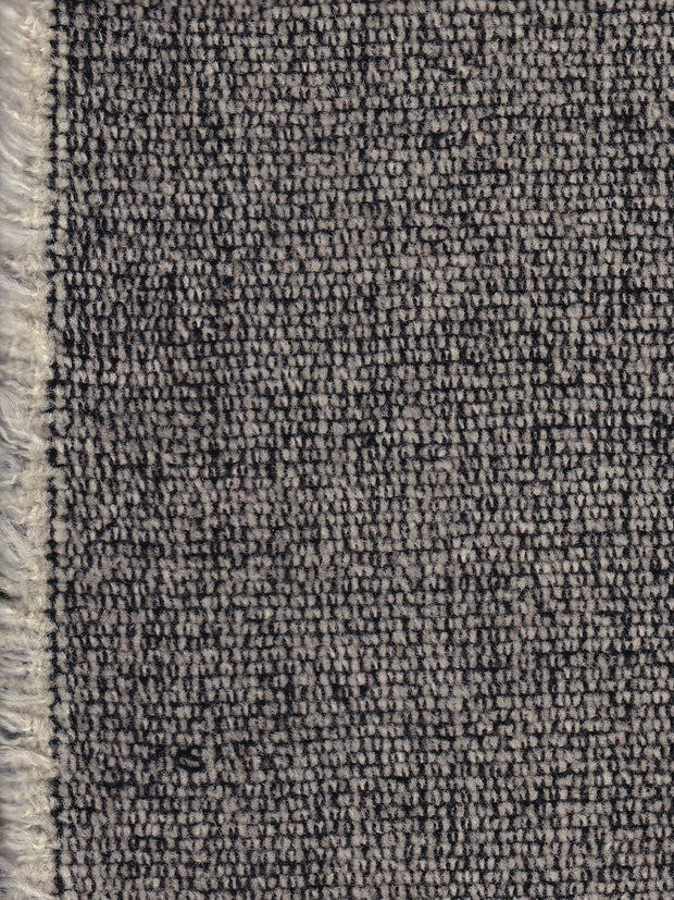 tissu en chenille de laine et coton granite