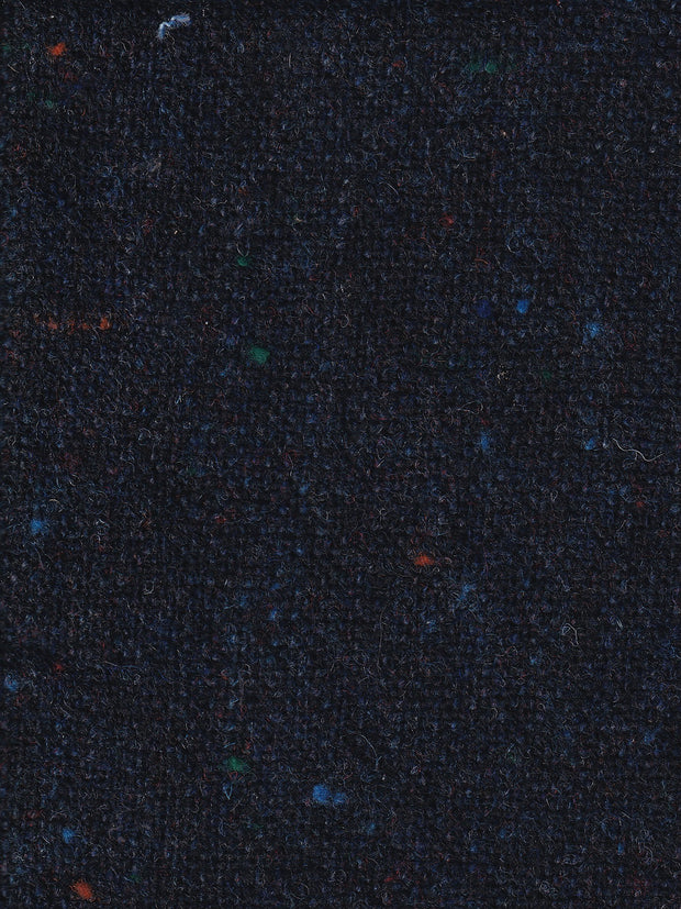 tissu donegal tweed mid-night blue
