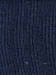tissu jersey de laine double-face gris sur bleu indigo