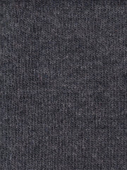 tissu jersey de laine double-face gris sur bleu indigo