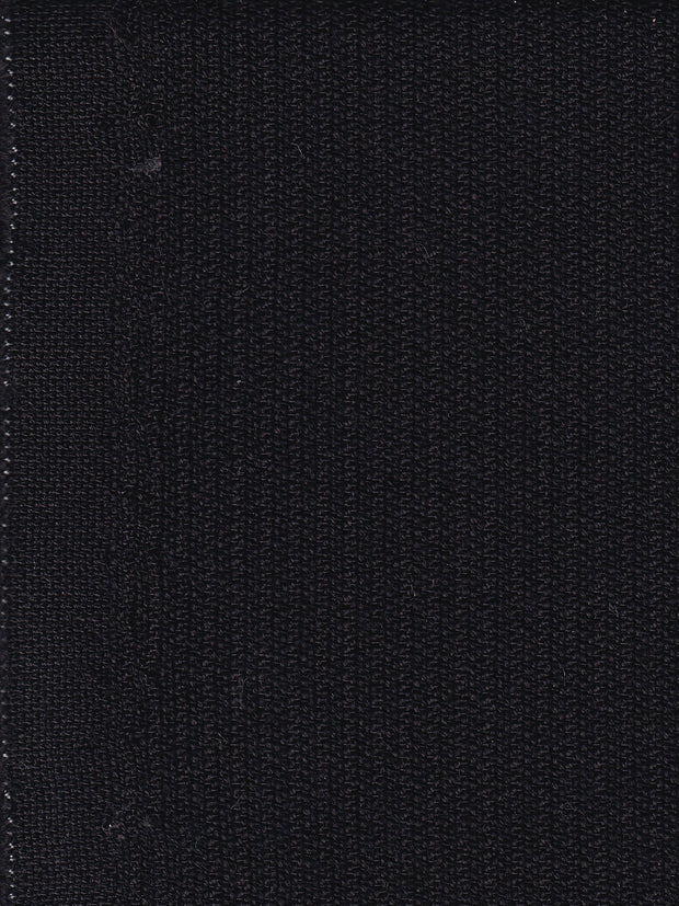 tissu lainage effet tricot noir