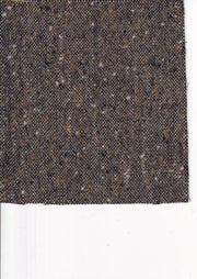 tissu Donegall tweed brun or