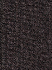 tissu drap de laine double-face à motif pied de poule prune sur brun