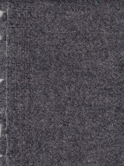 tissu en drap de laine double-face gris sur tartan rose