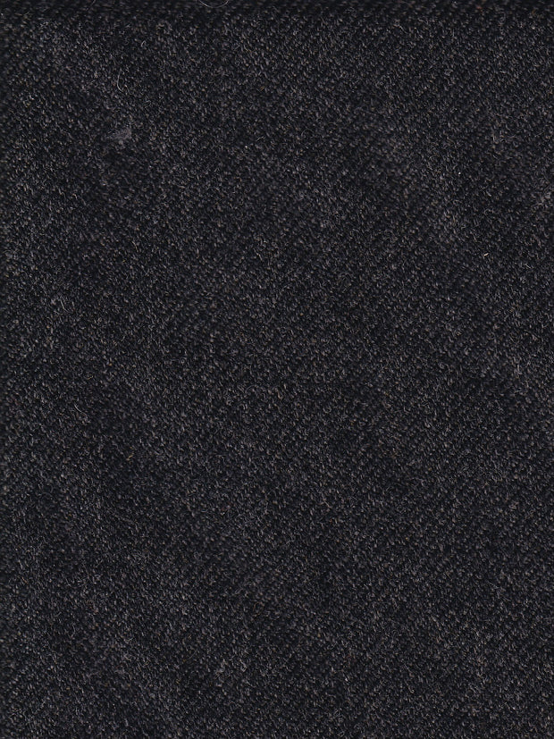 tissu drap de laine double-face gris fusain