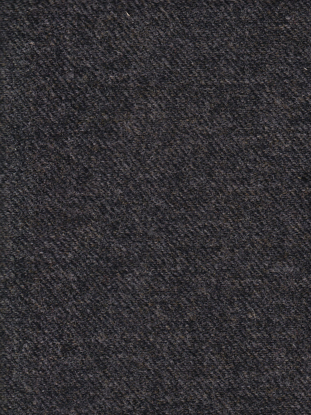 tissu drap de laine double-face gris fusain