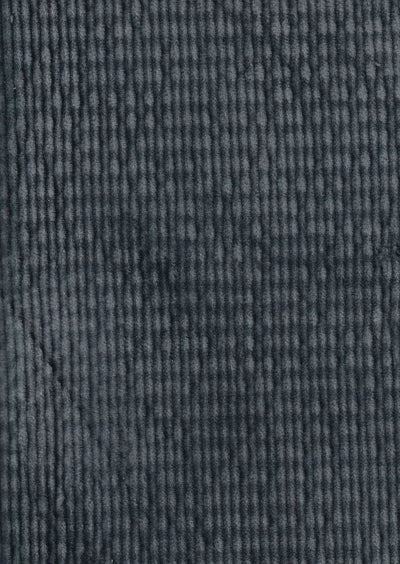 tissu seersucker de velours gris bleu