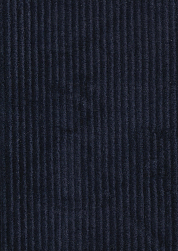 tissu velours de laine bleu franc bourgeois