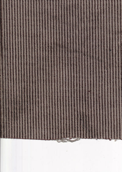 tissu velours de coton  et cachemire café noisette