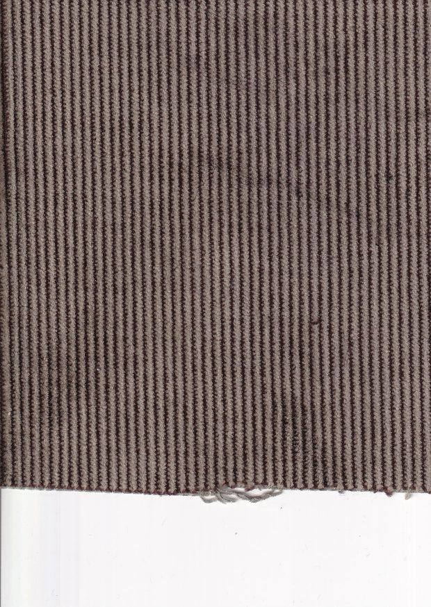 tissu velours de coton  et cachemire café noisette