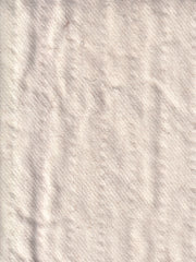 tissu toile de lin et coton double-face à chevrons naturel sur ivoire