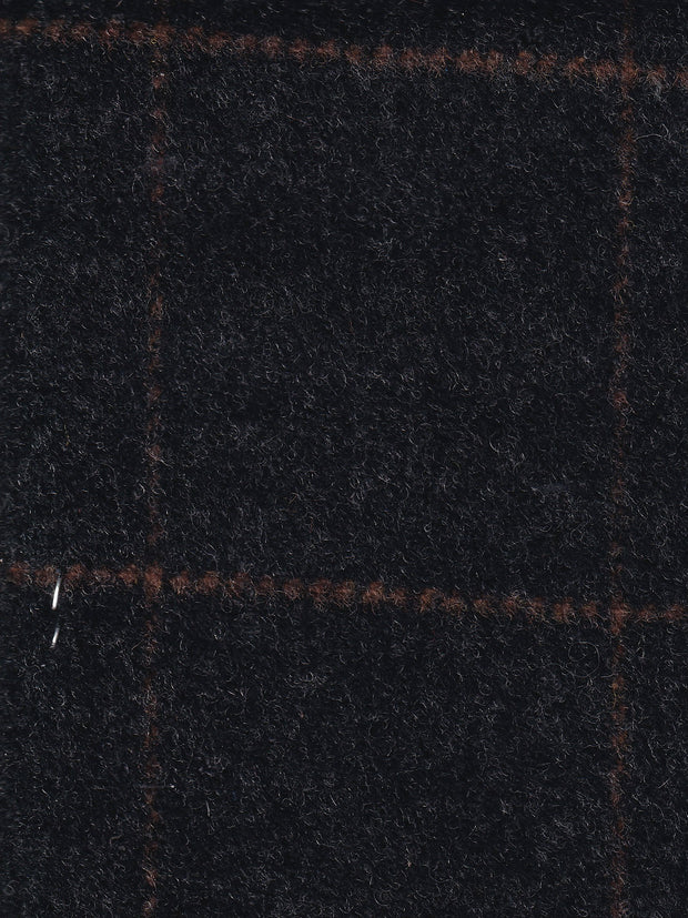 tissu flannelle pur laine gris gold poivre
