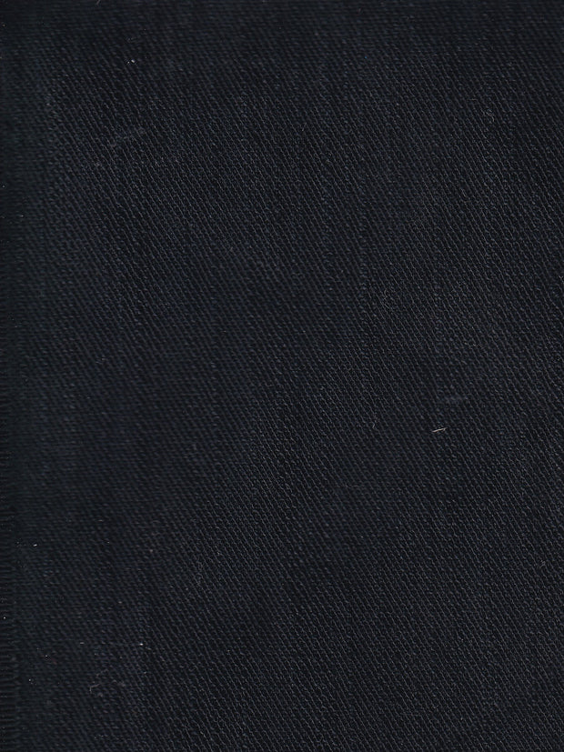 tissu en tencel et lin noir guiness