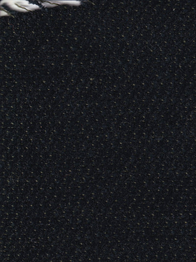 tissu en chenille de laine et coton vert marin