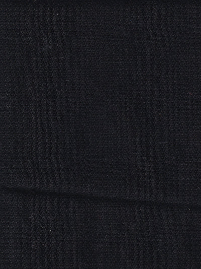 tissu en toile pur laine rubis noir