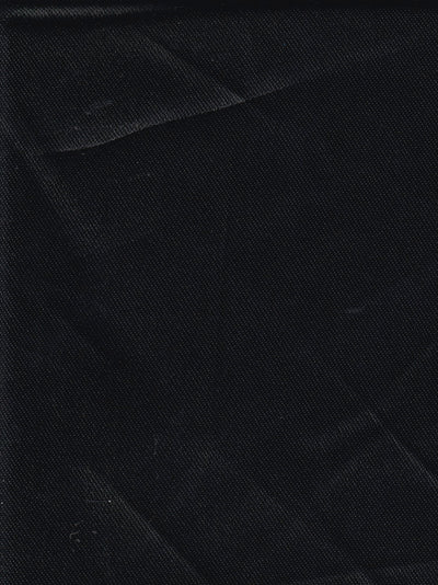 tissu doublure en polyester noir satiné