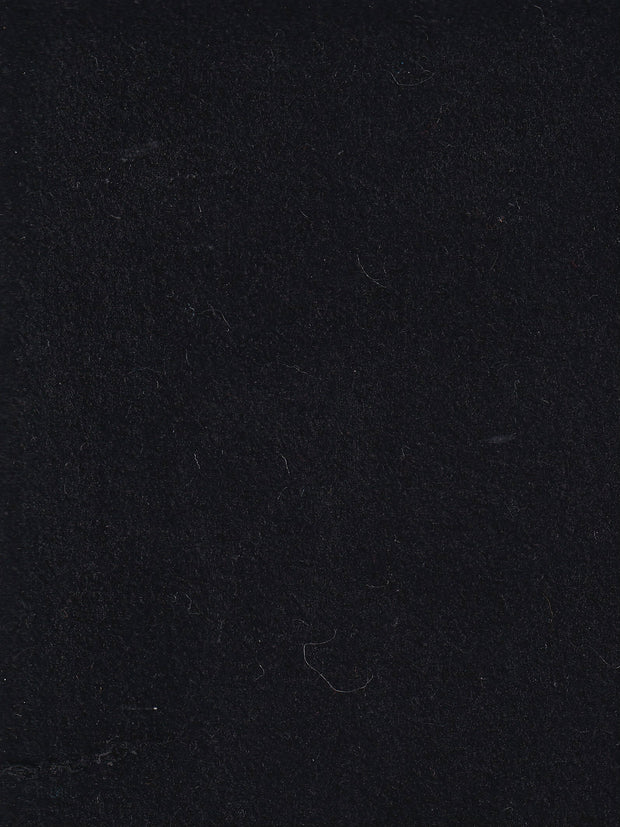 tissu peau de pêche noir