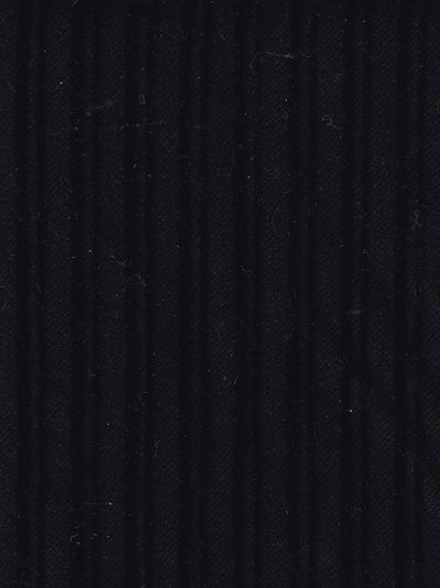 tissu en toile de coton stretch à rayures irrégulières japanese black