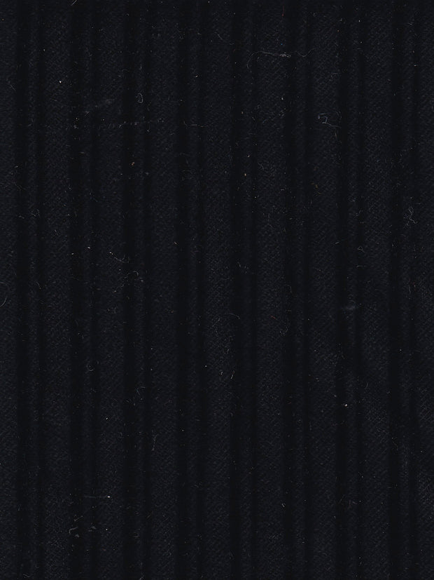 tissu en toile de coton stretch à rayures irrégulières japanese black