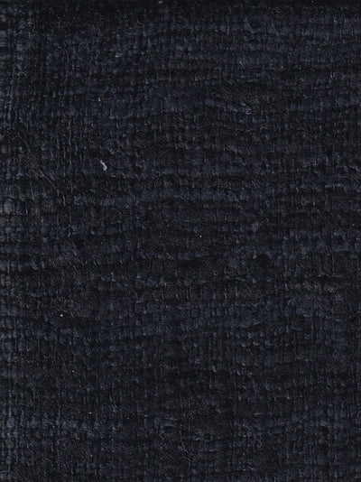 tissu en soie sauvage bleu noir écaillé