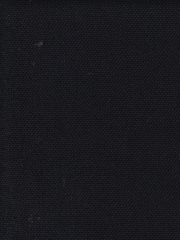 tissu crêpe de laine infroissable noir soulage