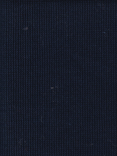 tissu serge de coton bleu encre