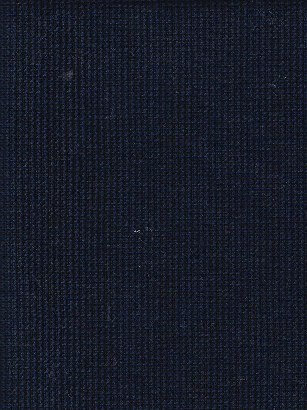 tissu serge de coton bleu encre