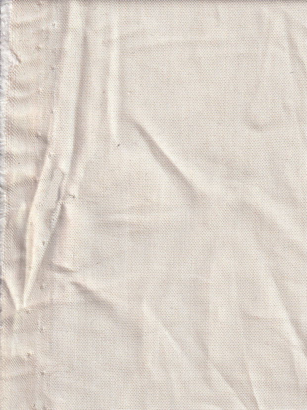 tissu de doublure en polycoton sable blanc