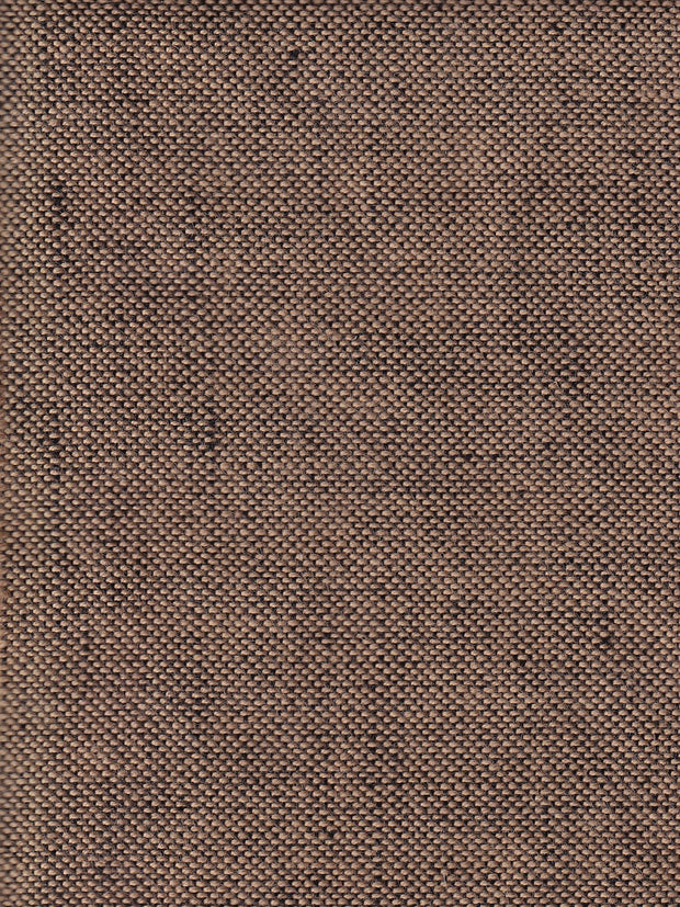 tissu toile de lin et coton bronze sur gris