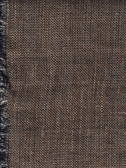 tissu toile de lin et coton double face bronze sur sable