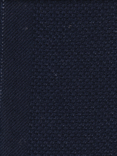 tissu caviar de laine et coton bleu phénix