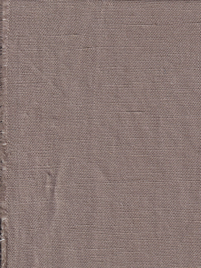 tissu toile de tencel© et lin couleur argile