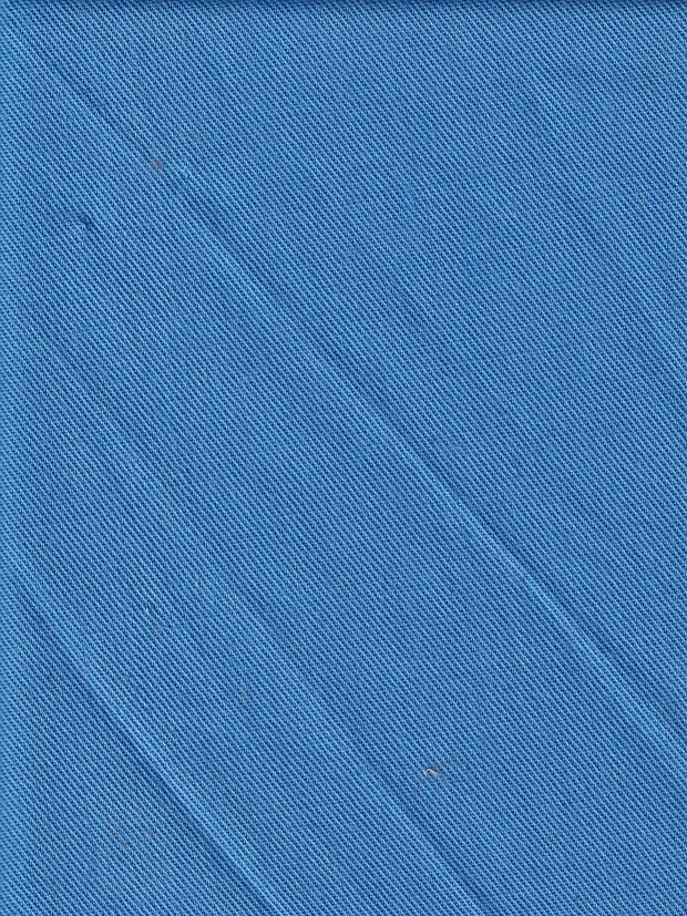 tissu de doublure en coton bleu royale