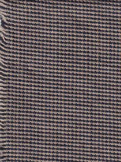 tissu toile de laine, coton  et lin mini pied de poule
