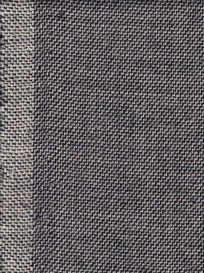 tissu toile de laine et coton extensible gris bronze