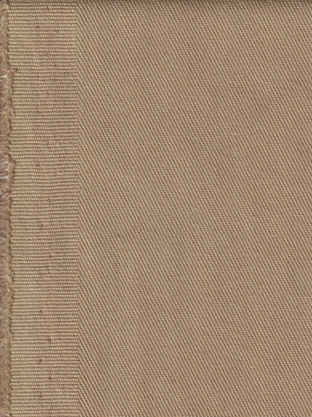 tissu toile de coton et polyester sand