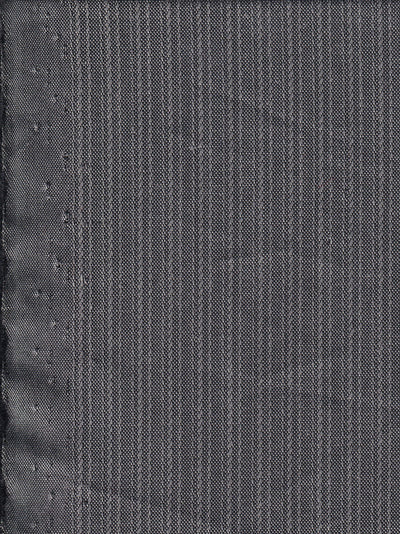 tissu Tencel* gris à rayures irrégulières