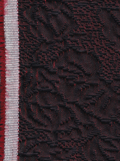tissu de soirée en coton et polyester rouge torero