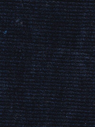 tissu velours de coton fines côtes bleu