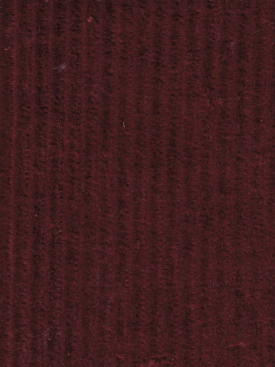 tissu velours de laine rouge garance