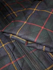 veste naipaul matelassée et zippée en tartan macleod