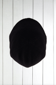 black harris tweed cap