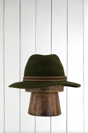 water-repellent loden wool felt hat