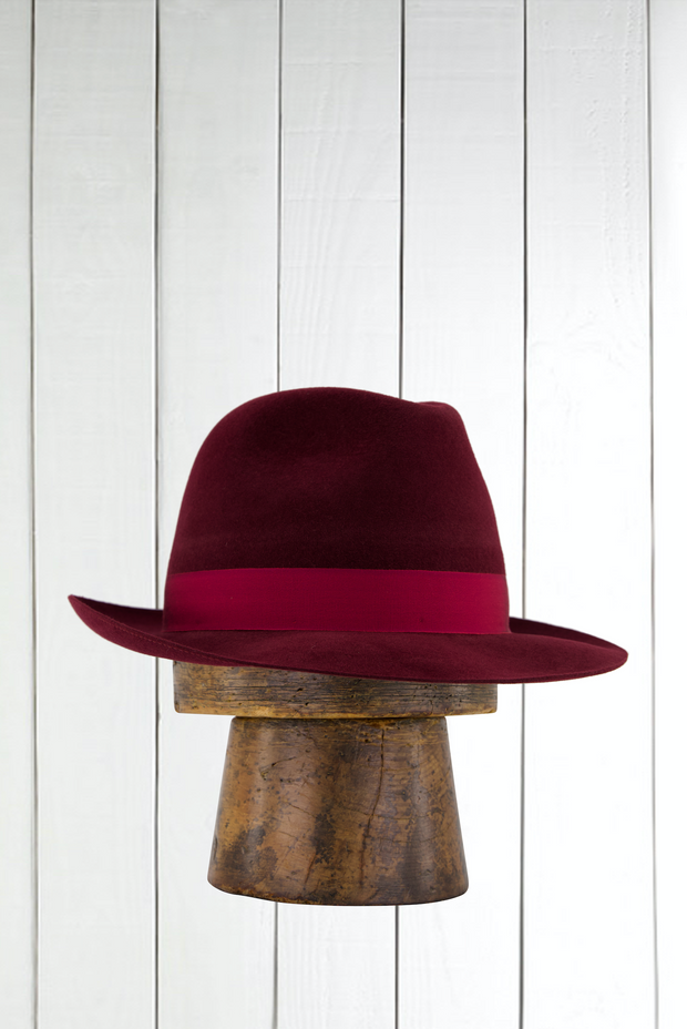 water-repellent dante rabbit felt hat