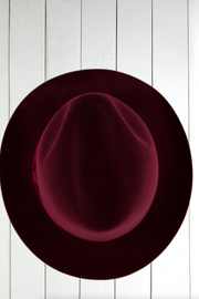 water-repellent dante rabbit felt hat